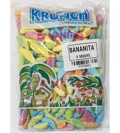 BANANITAS X 500 GR