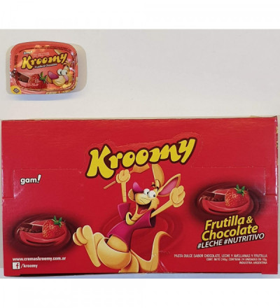 KROOMY CHOCOLATE FRUTILLA X 24 UNIDADES