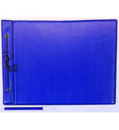 CARPETA CON CORDEL N°5 AZUL