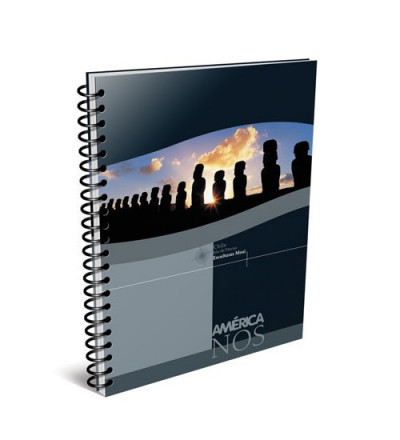 CUADERNO AMERICA 29X7 80 HOJAS CUADRICULADO