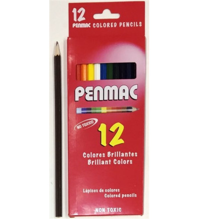 LAPIZ COLOR PENMAC 12 UNIDADES