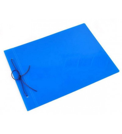 CARPETA CON CORDON N6 AZUL