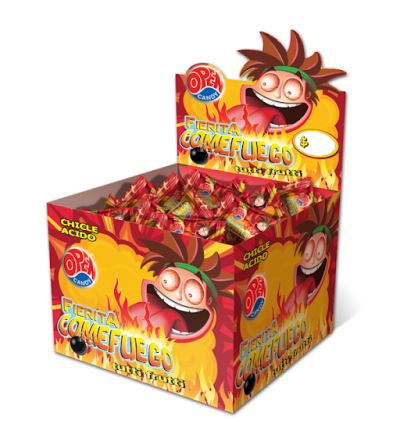 CHICLE COMEFUEGO X 50 UNIDADES
