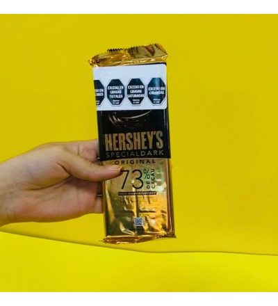 CHOCOLATE HERSHEYS 73% CACAO 85 GR