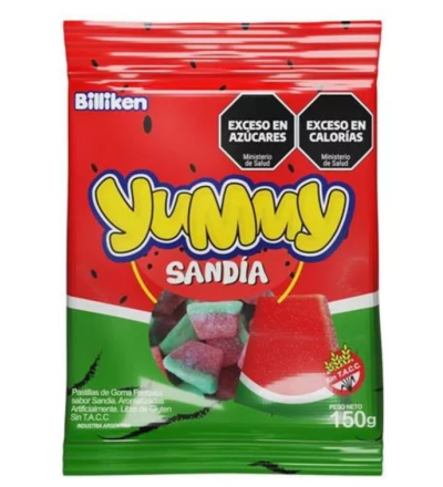 GOMITA YUMMY SANDIA X 150 GR