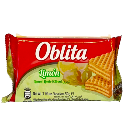 OBLEA OBLITA LIMON 50 GR
