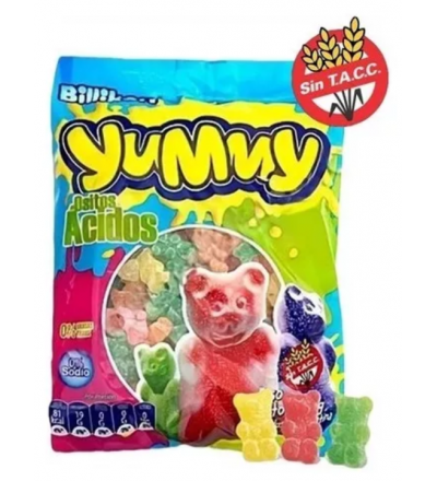 GOMITA YUMMY OSITOS ACIDOS X 150 GR