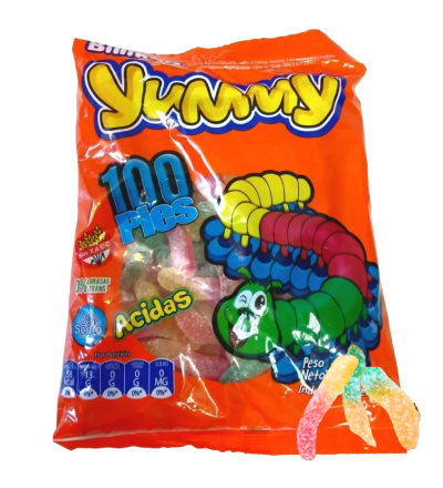 GOMITA YUMMY CIENPIES X 150 GR