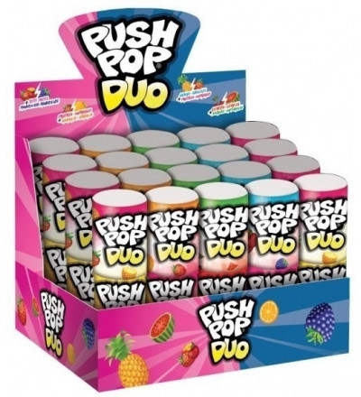 CHUPETIN PUSH POP DUO X 20 UNIDADES