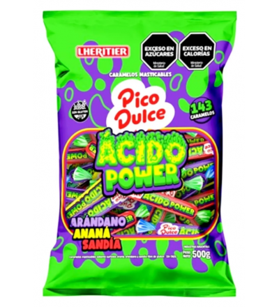 MASTICABLE PICO DULCE ACIDO POWER 500 GR