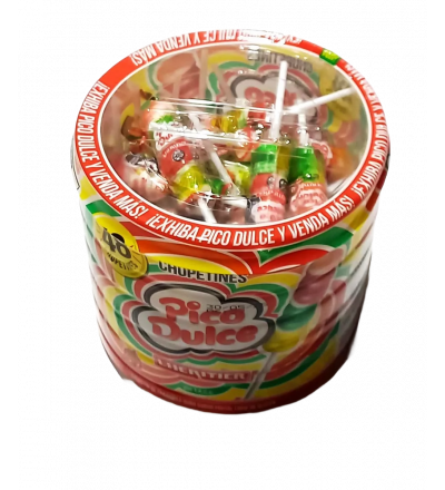 CHUPETIN PICO DULCE X 48 UNIDADES