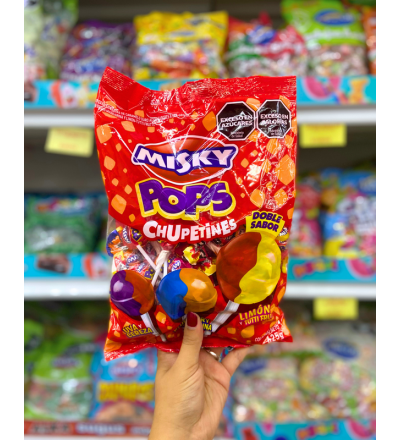 CHUPETIN BI COLOR MISKY X 50 UNIDADES