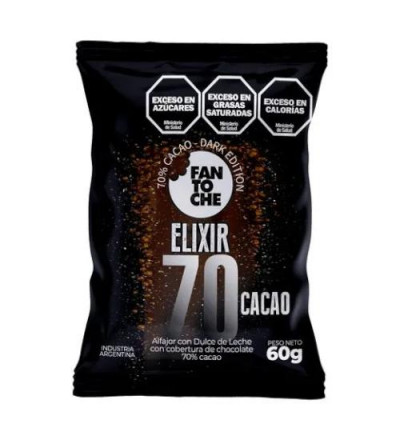 ALFAJOR FANTOCHE ELIXIR CACAO