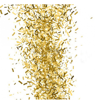 LANZA PAPELITOS DORADO METALIZADO