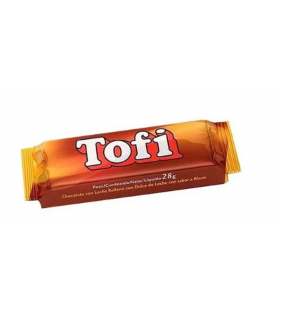 CHOCOLATE TOFI BLANCO 28 GR X 25 UNIDADES