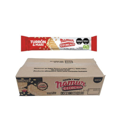 TURRON NAMUR X 50 UNIDADES