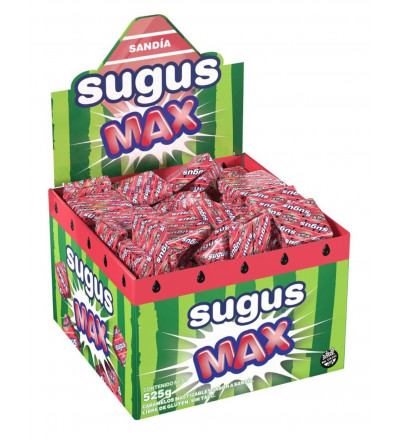 MASTICABLE SUGUS MAX SANDIA X 70 UNIDADES