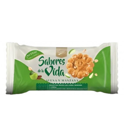 GALLETA SABORES DE LA VIDA AVENA MANZANA 75 GR