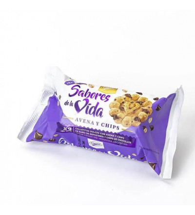 GALLETA SABORES DE LA VIDA AVENA CHIPS 75 GR