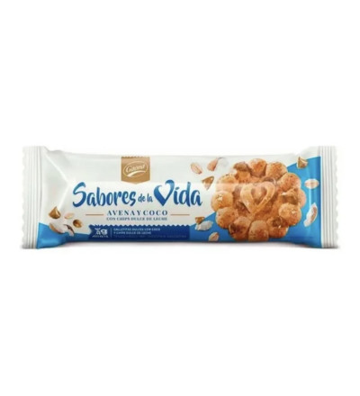 GALLETA SABORES DE LA VIDA AVENA COCO 160 GR