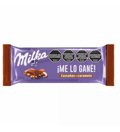 CHOCOLATE MILKA CASTANAS 55 GR
