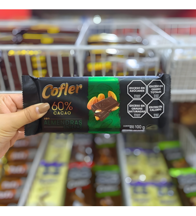 CHOCOLATE COFLER ALMENDRAS 100 GR