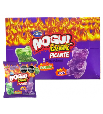 GOMITA MOGUL OSITO PICANTE X 12 UNIDADES