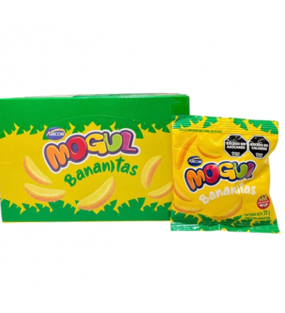GOMITA MOGUL BANANITAS X 12 UNIDADES