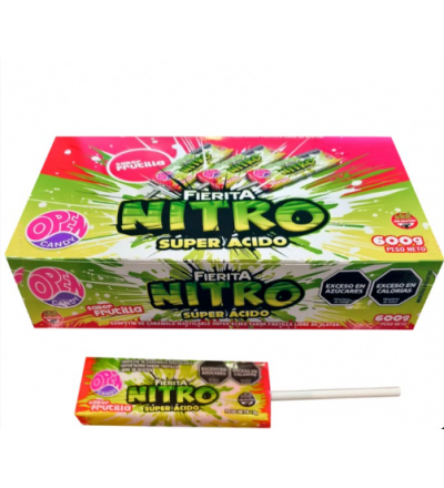 CHUPETIN MASTICABLE NITRO X 50 UNIDADES