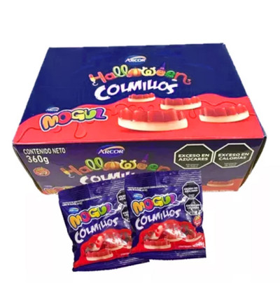 GOMITA MOGUL COLMILLOS 30 GR X 12 UNIDADES