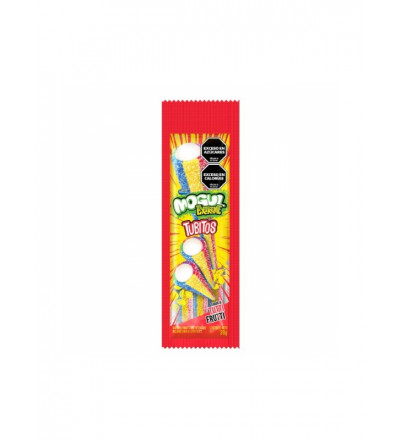 GOMITA TUBITOS MOGUL EXTREME TUTTI FRUTTI X 16 UNIDADES