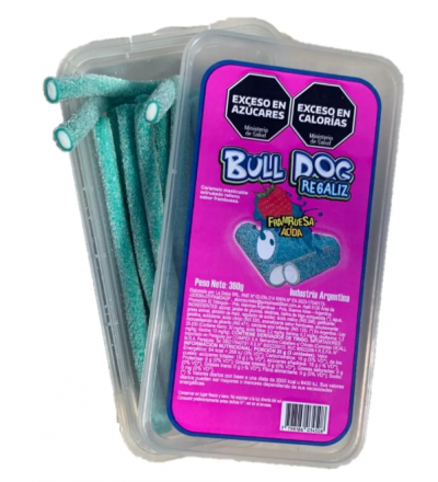 REGALIZ BULL DOG FRAMBUESA 360 GR