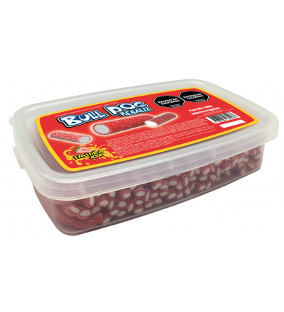 REGALIZ BULL DOG FRUTILLA 500 GR