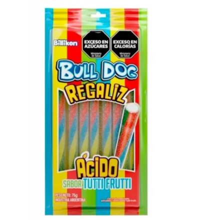 REGALIZ BULL DOG TUTTI 75 GR