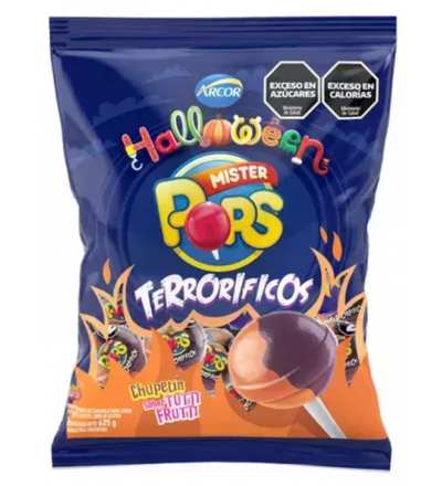 CHUPETIN MR POPS TERROR X 50 UNIDADES