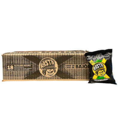 ALFAJOR RASTA NEGRO CAJA X 18 UNIDADES