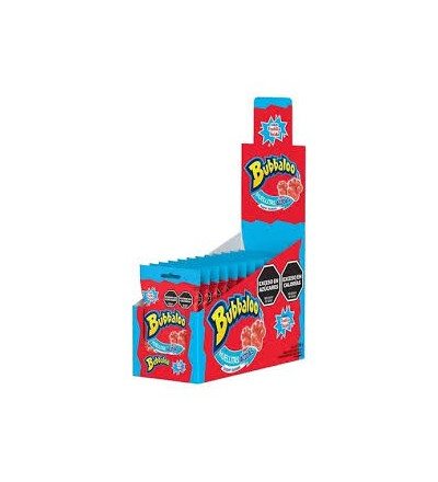 GOMITA BUBBALOO HUELLITAS X 12 UNIDADES