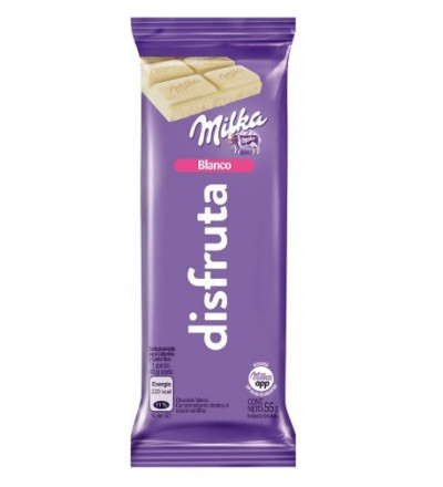 CHOCOLATE MILKA BLANCO 55 GR