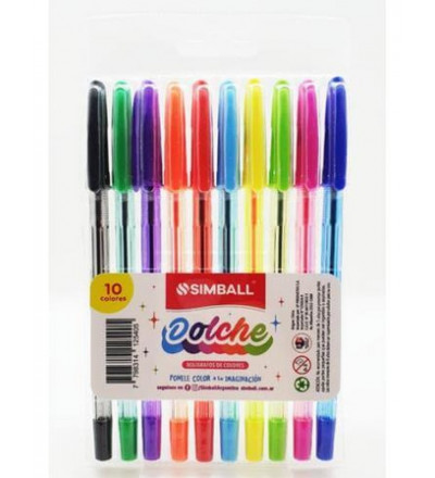 BOLIG.DOLCHE COLOR X 10