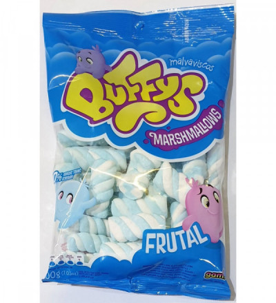 MALVAVISCO BUFFYS TWIST CELESTE Y BLANCO 200 GR