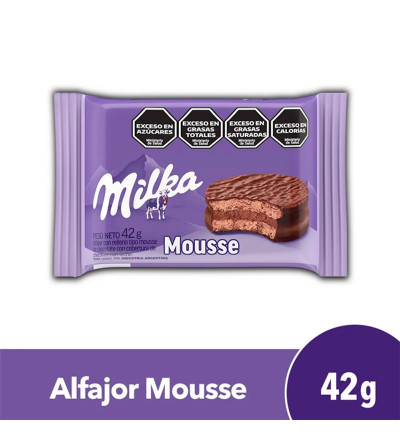 ALFAJOR MILKA SIMPLE MOUSSE