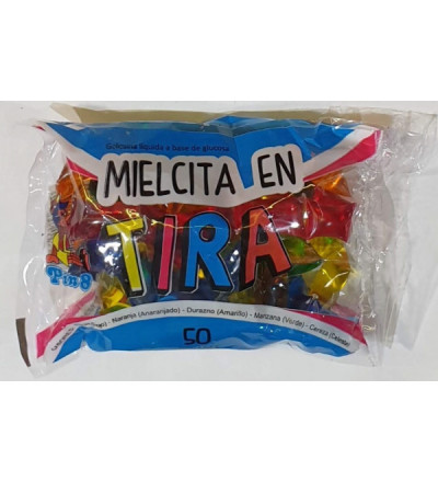 CARAMELO MIELCITA PARCENT BOLSA X 50 UNIDADES