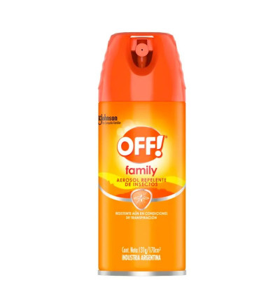 REPELENTE OFF AEROSOL 165 CC