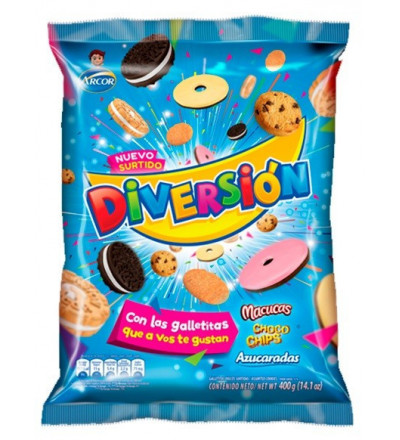 GALLETA DIVERSION X 390 GR