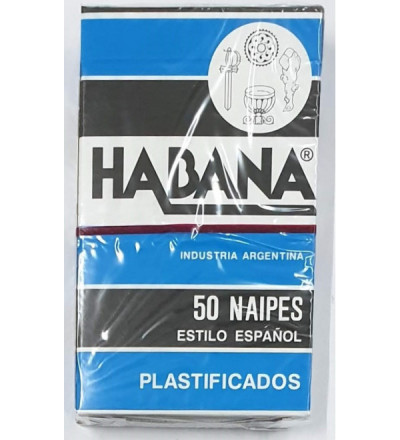 NAIPE HABANA X 50 UNIDADES