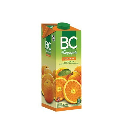 JUGO BC NARANJA 1 LT