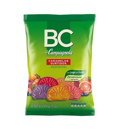 CARAMELO SURTIDOS BC X 420 GR