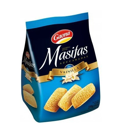 GALLETITA MASITAS GAONA VAINILLA 250 GR